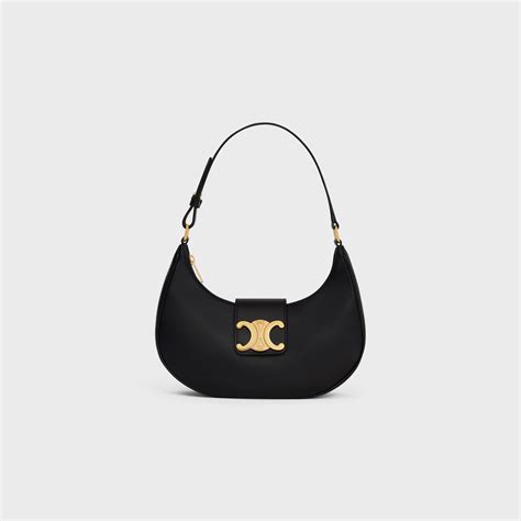 celine ava triomphe black|Celine handbags ava.